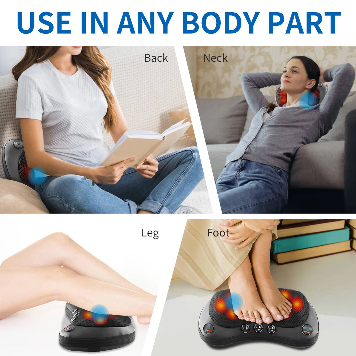 Massage Pillow Infrared Therapy