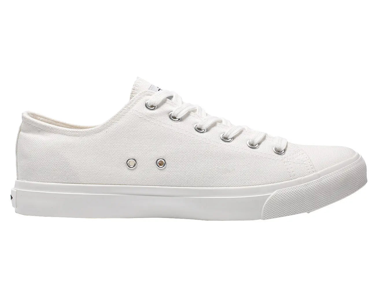 Retro Low Top All White Casual Shoes Unisex