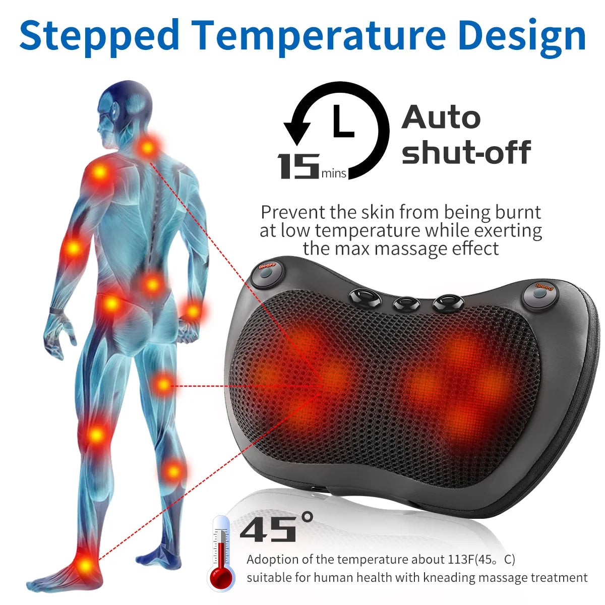 Massage Pillow Infrared Therapy